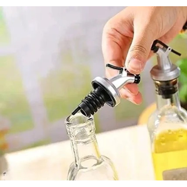 GR-500ml Glass Oil Dispenser Bottle for Kitchen Combo Organisation [Low Budget Product]