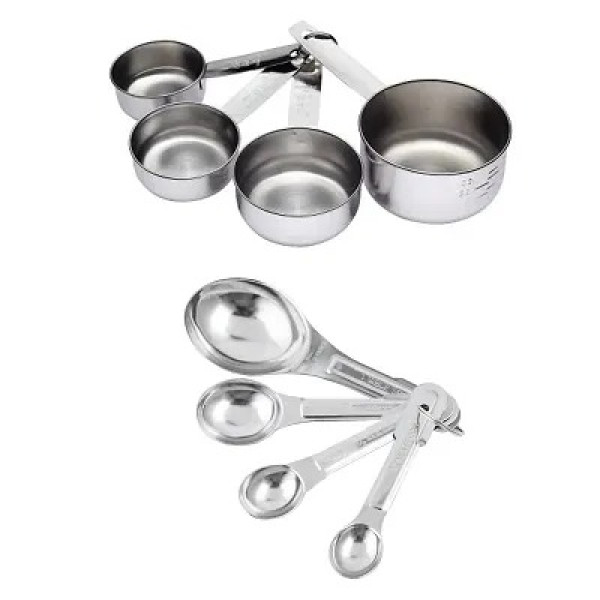 GR-Useful Stainless Steel Measuring Cup And Set Of...