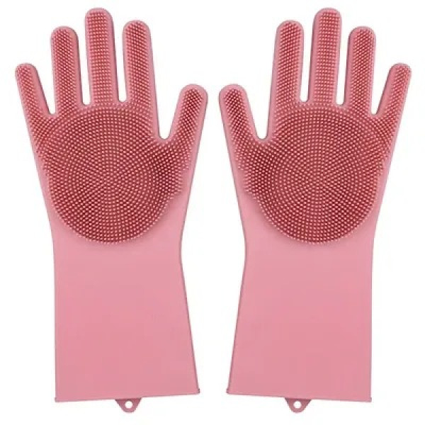 GR-Silicone Reusable Gloves for Dishwashing, Kitch...