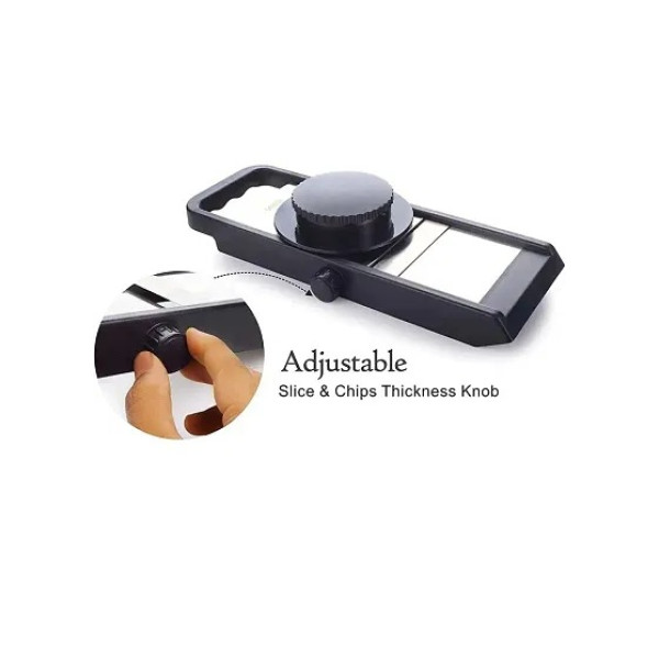GR-Make Your Slicing Easy with Adjustable Slicer Vegetable Fruit Slicer (Pack of 1) [Low Budget Product]