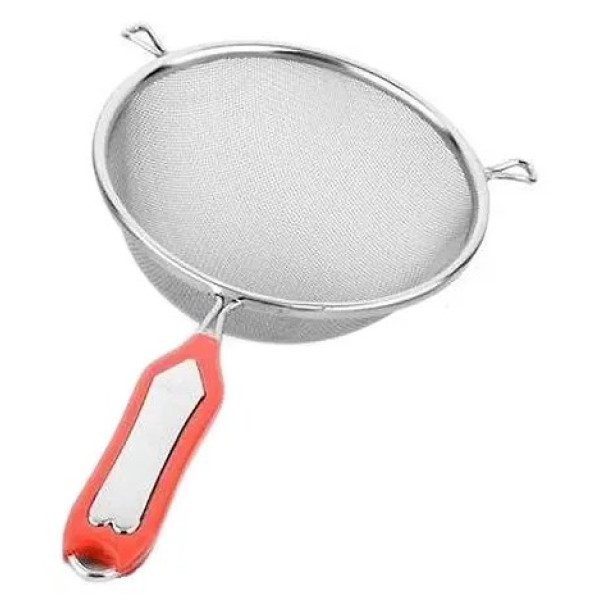 GR-Stainless Steel Premium Quality Soup, Juice, Milk Tea Strainer For Kitchen Use - Big Size [Low Budget Product]