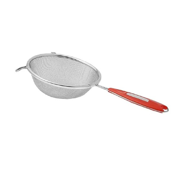 GR-Stainless Steel Premium Quality Soup, Juice, Milk Tea Strainer For Kitchen Use - Big Size [Low Budget Product]