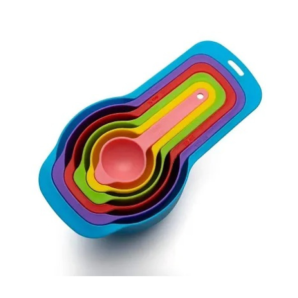 GR-16 Pcs Tool Set for Cake Decoration with stand/Spatula Brush/6 pcs Measuring Cups/Spoons Set [Low Budget Product]