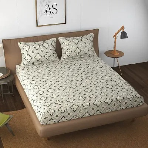 GR-Classic Comfort: Double Bedsheet Ensemble with ...