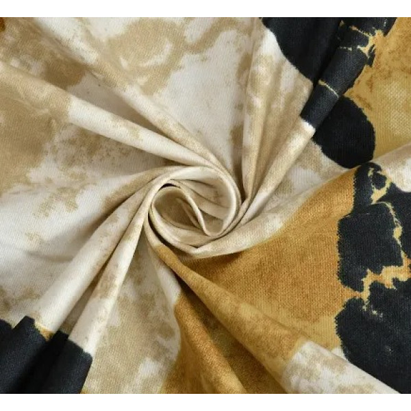 GR-Classic Printed Double Bedsheet with Pillow Cover [Low Budget Product]