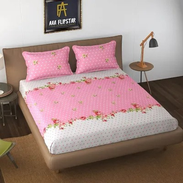 GR-Heritage Comfort: Classic Printed Double Bedshe...