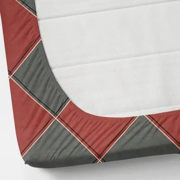 GR-Elegance Reimagined: Classic Printed Double Bedsheet Set with Pillow Covers [Low Budget Product]