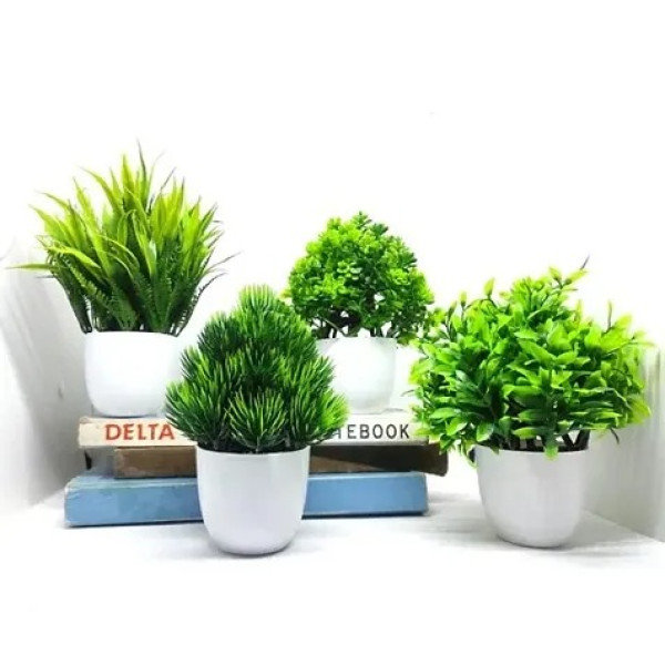 GR-Artificial Flower With Pot For Home Decoration ...