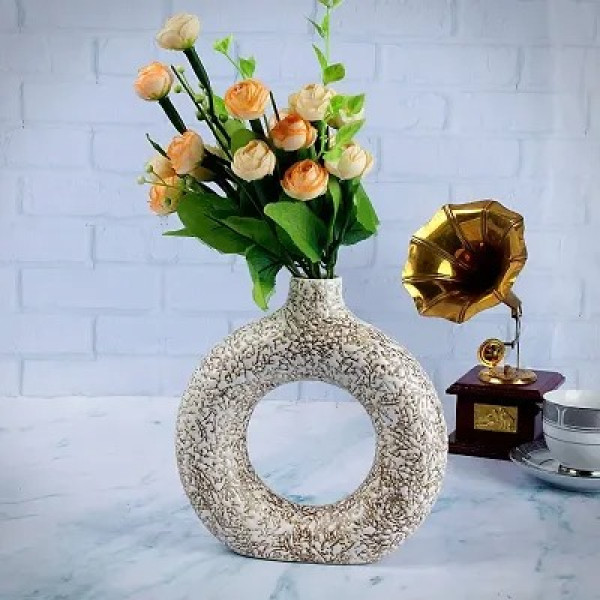 GR-Ring Shape with Unique Quality Ceramic Vases  [Premium Product]