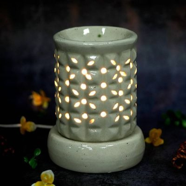 GR-Handicrafts Fragrances Cylinder Ceramic Electri...