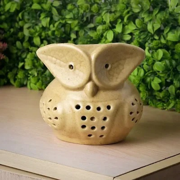 GR-Kraftlik Handicrafts Ancient Owl Shape Oil Diffuser [Low Budget Product]