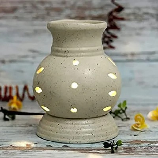 GR-Handicrafts Oil Diffuser Ancient Lamp Natural for Office [Low Budget Product]