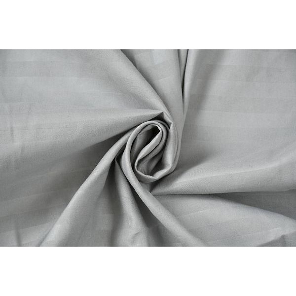 GR-Beige Glace Cotton Double Size Elastic Fitted Bedsheet With Two Pillow Covers [Low Budget Product]