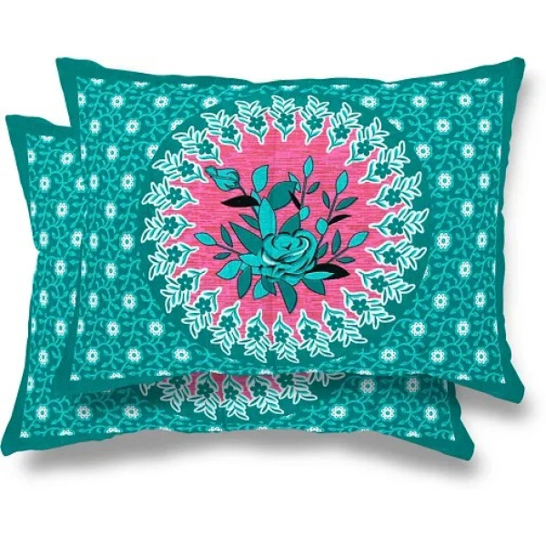 GR-Creation Cotton Double Bedsheet With 2 Pillow Cover [Low Budget Product]