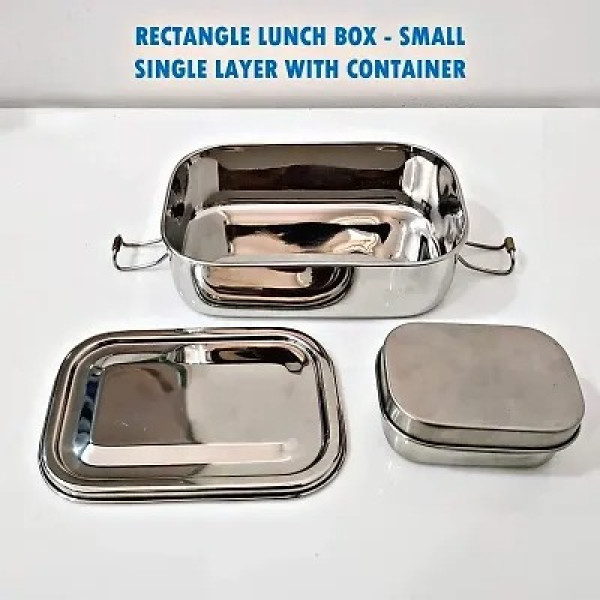 GR-Kid-Friendly Stainless Steel Tiffin Box Set: He...