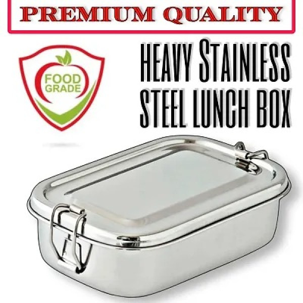 GR-Kid-Friendly Stainless Steel Tiffin Box Set: Healthy Meals On-the-Go [Low Budget Product]