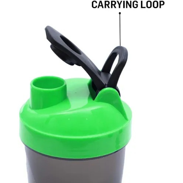 GR-Sports Gym Shaker Bottle - 500ml Protein Shaker [Low Budget Product]