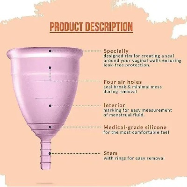 GR-Compact and Convenient: Collapsible Silicone Cup for Menstrual Cup Sterilization and Storage [Low Budget Product]