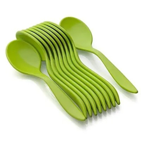 GR-Megharsh Plastic Dinner Spoons: Functional Eleg...