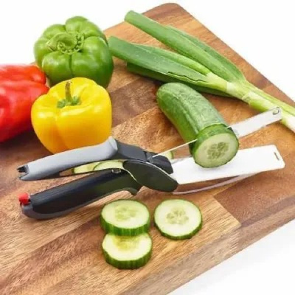 GR-Smart Cutter 2-in-1 Food Chopper: Slice and Dice with Ease! 