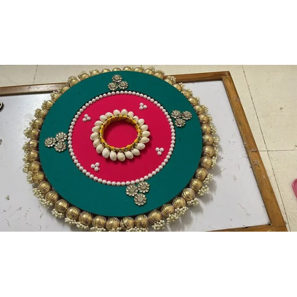 GR-Handcrafted Decorative Diya for Religious Cerem...