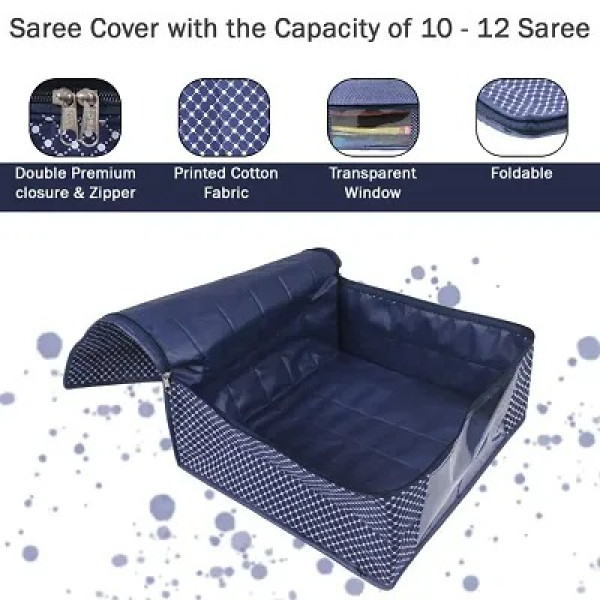 GR-Piece Cotton Quilted Saree Cover Bag Set [Low Budget Product]