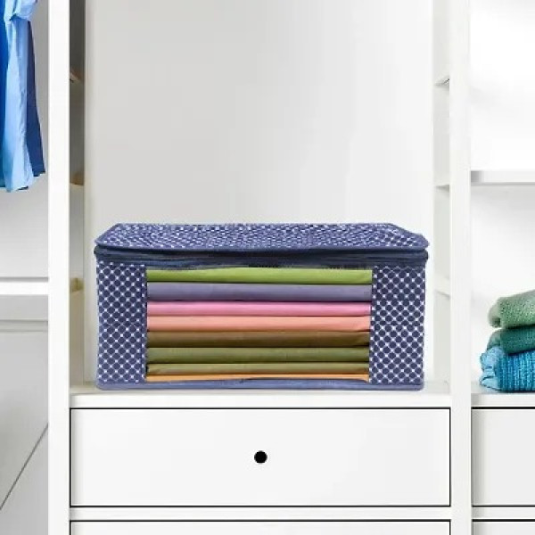 GR-4-Piece Cotton Quilted Saree Cover Bag Set [Premium Product]