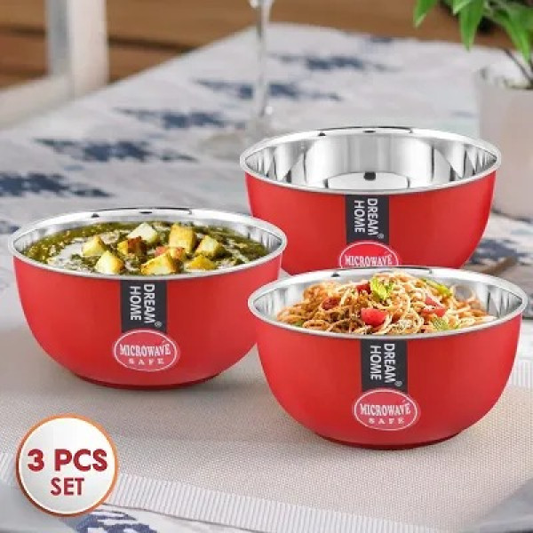 GR-Star Bowl Stainless Steel Food Storage Containers [Low Budget Product]