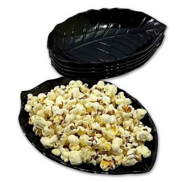 GR-LPINE Melamine Leaf-Shaped Snack Plates [Low Budget Product]