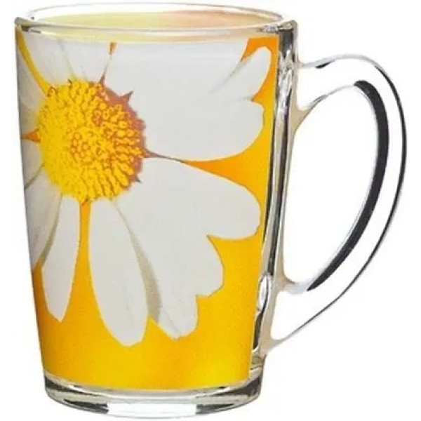 GR-Tempered Glass Morning Mug Set (Set of 6) [Prem...