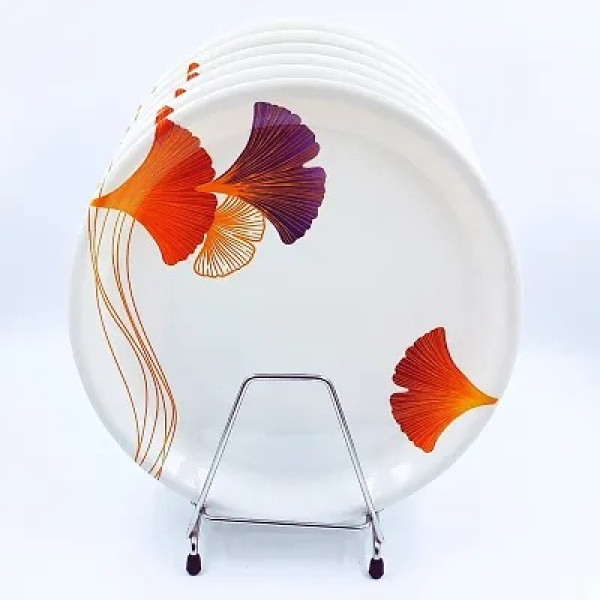 GR-DRIZLING Melamine Dinner Plates (Set of 6) [Premium Product]