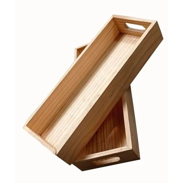 GR-Wooden Serving Tray for Home and Kitchen [Premium Product]