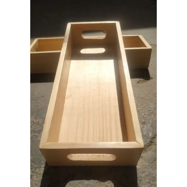 GR-Wooden Serving Tray Set (Set of 2) [Premium Product]