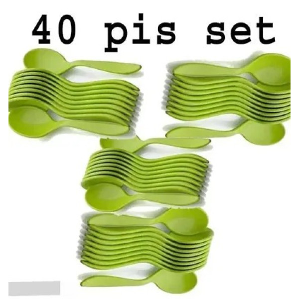 GR-Food Grade Plastic Spice Jar and Spoon Set [Low Budget Product]