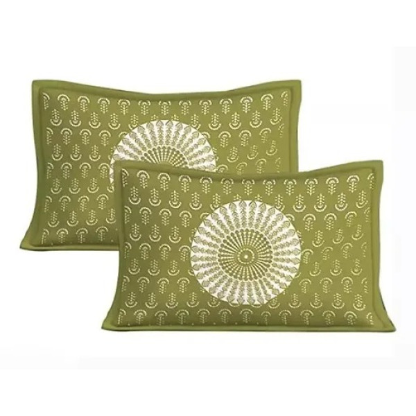 GR-Exquisite Jaipuri Cotton Double Bedsheet Set [Low Budget Product]