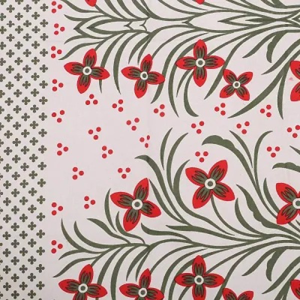 GR-Authentic Jaipuri Cotton Single Bedsheet [Premium Product]