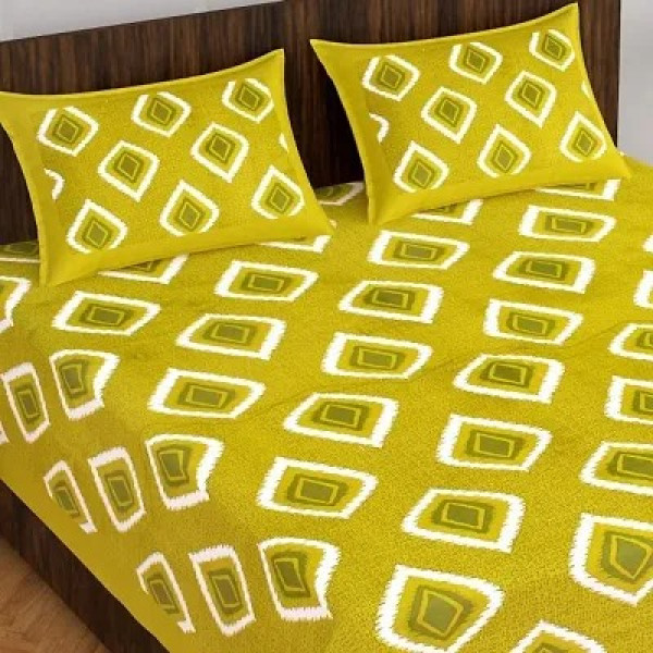 GR-Pure Cotton Double Bedsheet Set [Low Budget Pro...