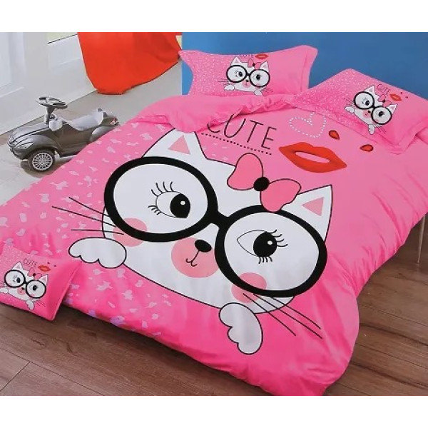 GR-Kids' Cotton Double Bedsheet Set [Low Budget Pr...