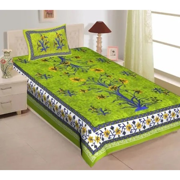 GR-Fancy Cotton Single Bedsheet Set [Low Budget Pr...