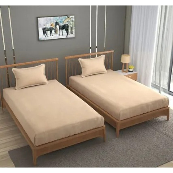 GR-Cozy Cotton Checked Double Bedsheet Set [Low Bu...