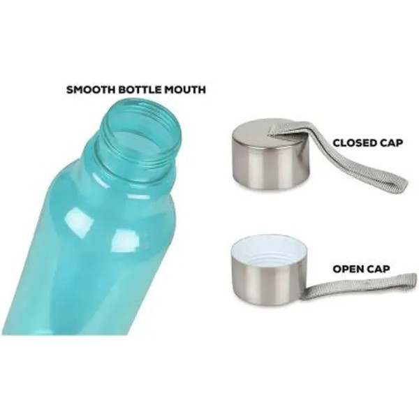 GR-Premium Plastic Water Bottle Pack of 6 [Low Budget Product]