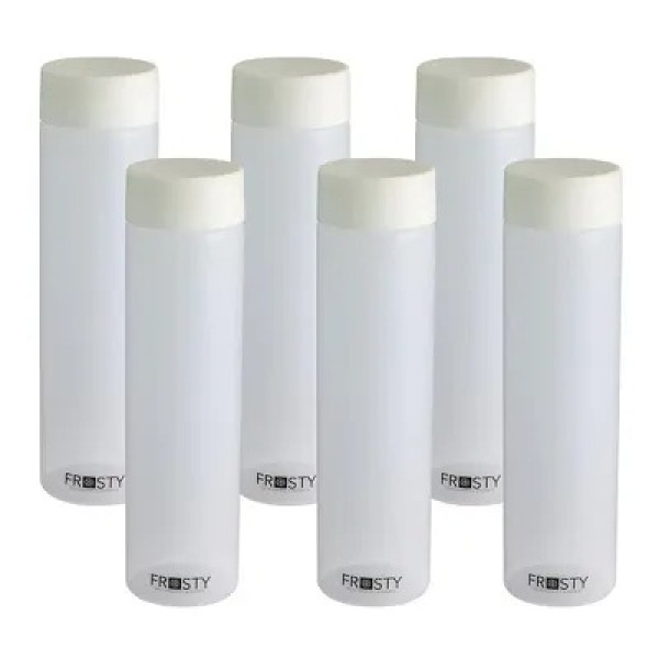 GR-Stylish Plastic Water Bottles, Pack Of 6 [Premi...