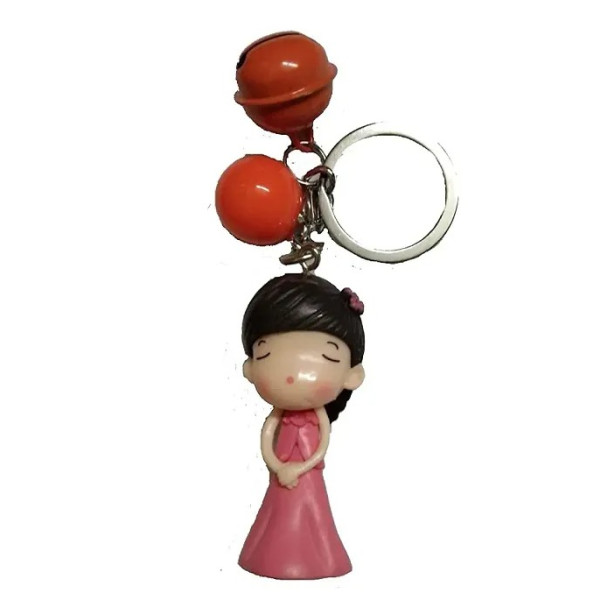 GR-Fancy Doll-Shaped Keychain [Low Budget Product]