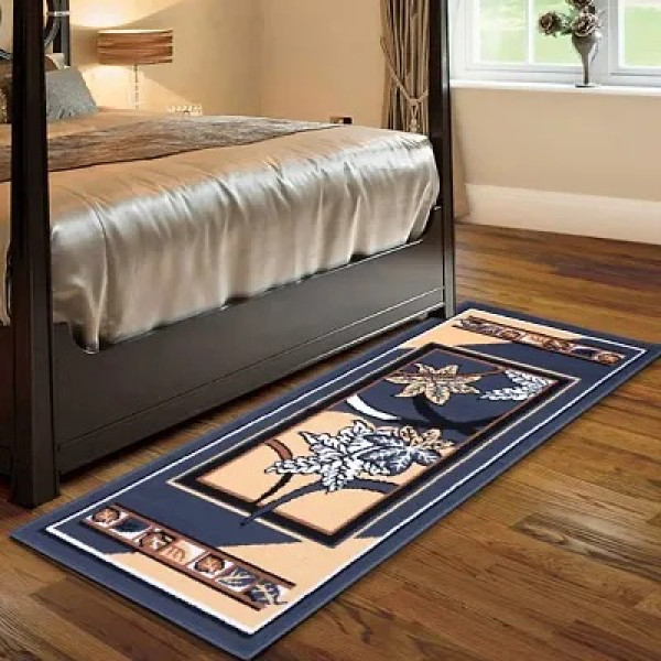 GR-Modern Polypropylene Bedside Runner Mat [Low Bu...