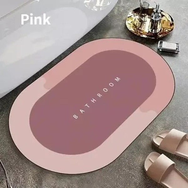 GR-Quick-Drying Water Absorbent Bathroom Mat [Low ...