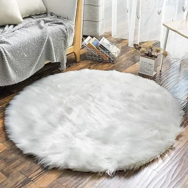 GR-Luxurious Faux Sheepskin Area Rug [Premium Product]