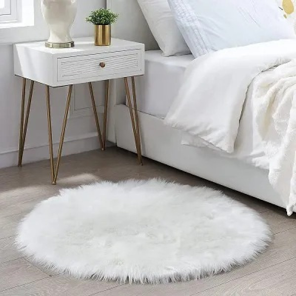 GR-Luxurious Faux Sheepskin Area Rug [Premium Product]