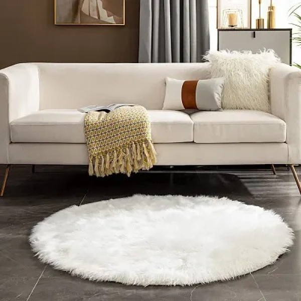 GR-Luxurious Faux Sheepskin Area Rug [Premium Product]