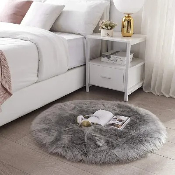 GR-Luxurious Faux Sheepskin Area Rug [Premium Product]