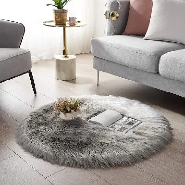 GR-Luxurious Faux Sheepskin Area Rug [Premium Product]